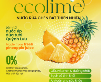 Nước Rửa Chén Bát Thiên Nhiên Nước Ép Dứa Tươi Quỳnh Lưu 2,1Kg