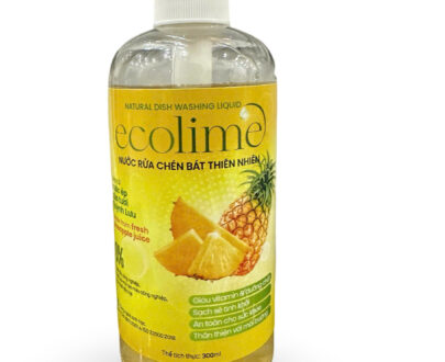 Nước Rửa Chén Bát Thiên Nhiên Nước Ép Dứa Tươi Quỳnh Lưu 300ml